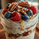 Maple Pecan Overnight Oats