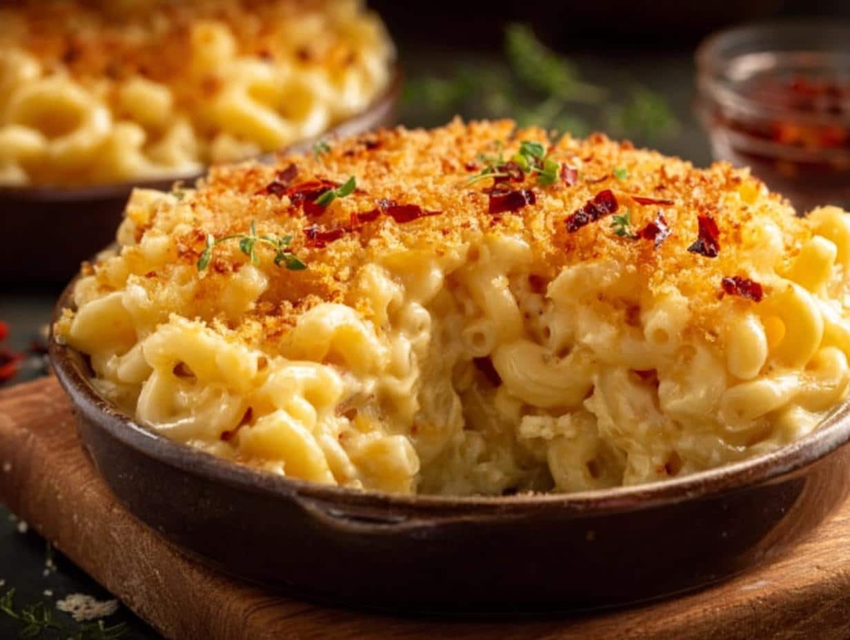 Rich Million Dollar Macaroni Cheese Recipe - Million Dollar Macaroni Cheese - main visual representation