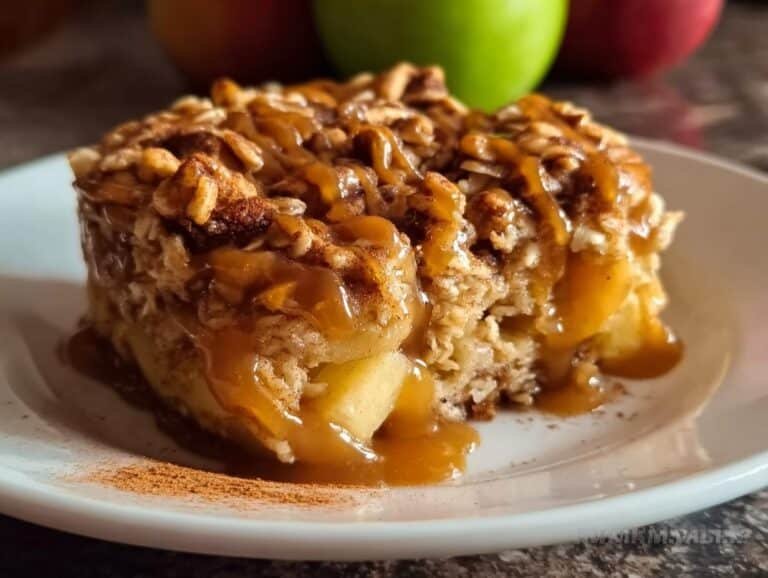 Oatmeal Apple Breakfast Bake