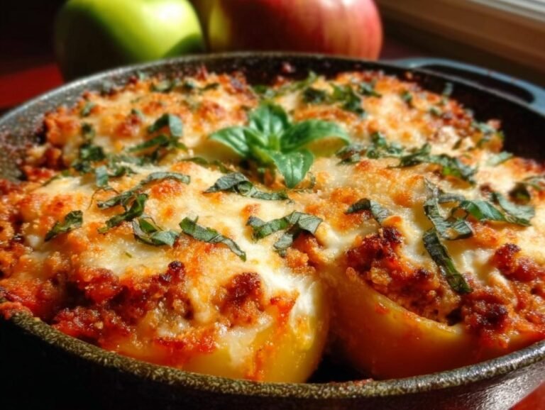One Pot Skillet Lasagna