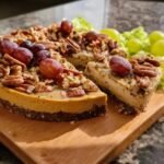 Pumpkin Cheesecake Pecan Crust