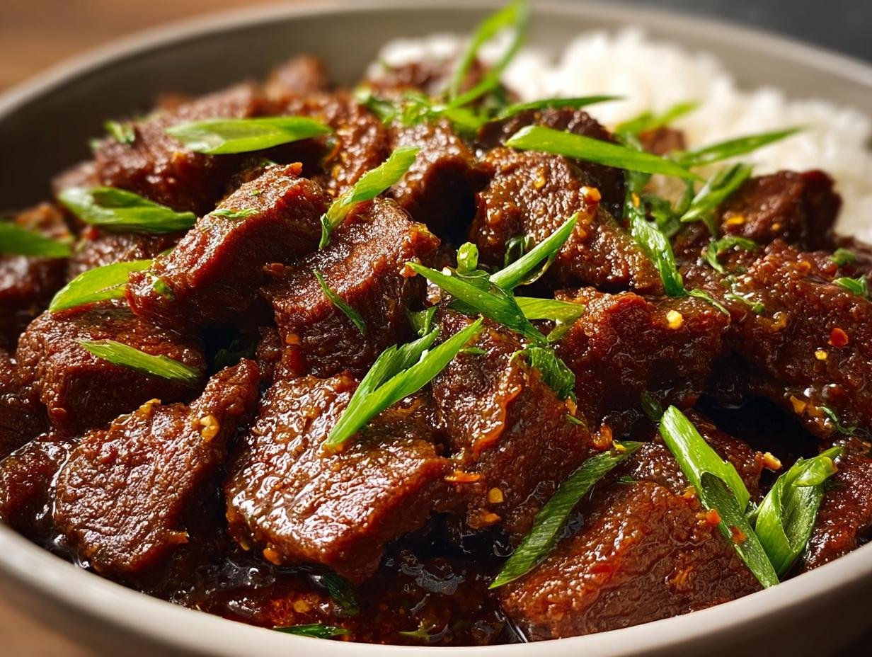 Slow Cooker Mongolian Beef: Amazing 2-Hour Meal - Slow Cooker Mongolian Beef - additional detail
