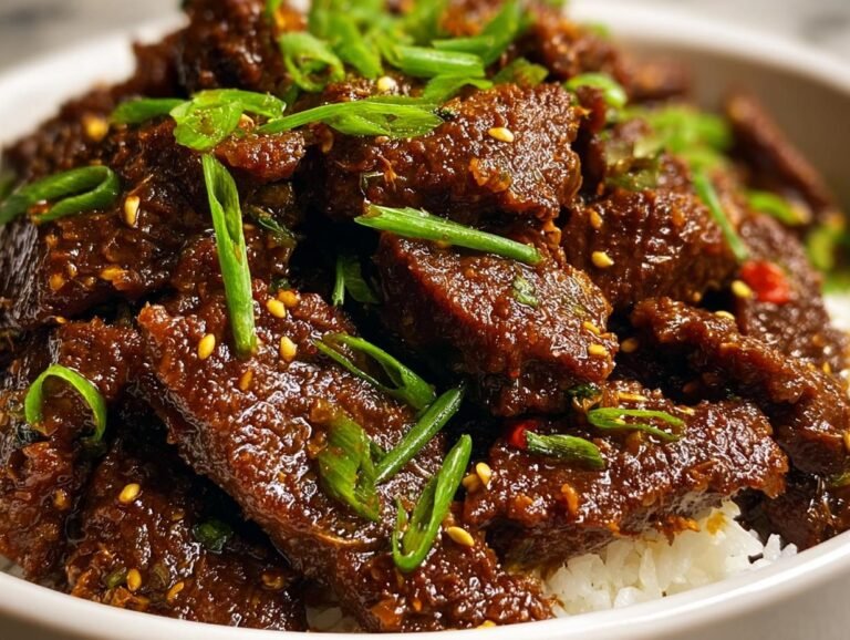 Slow Cooker Mongolian Beef