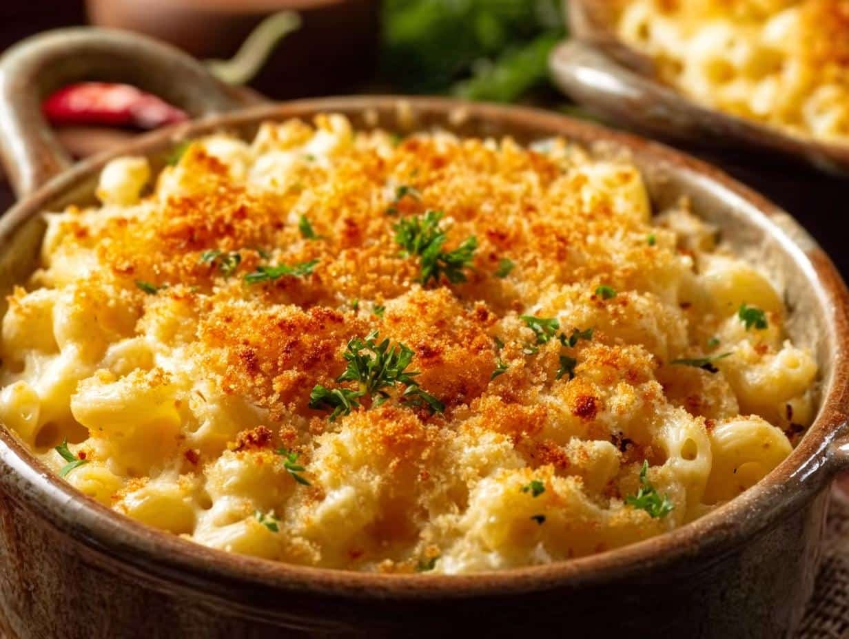 Smoked Gouda Mac Cheese: 15 Min Miracle - Smoked Gouda Mac Cheese - additional detail