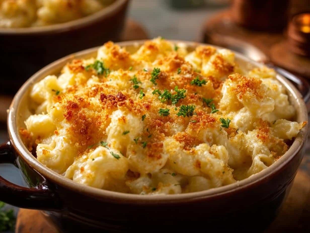 Smoked Gouda Mac Cheese: 15 Min Miracle - Smoked Gouda Mac Cheese - additional detail