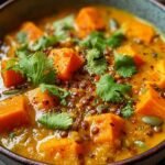 Spiced Sweet Potato Lentil