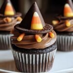 Witch Hat Cupcakes For