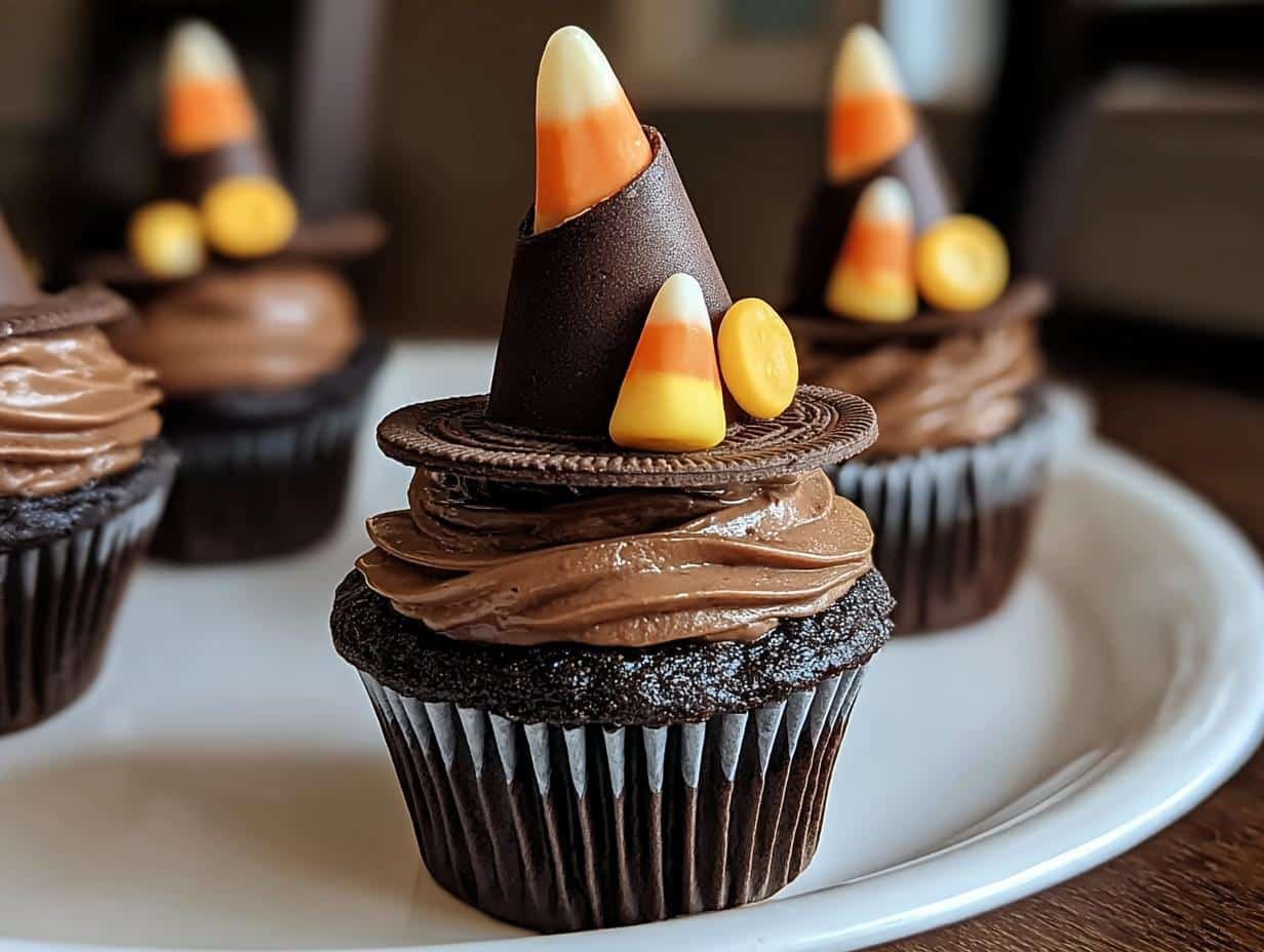 Witch Hat Cupcakes: 1 Spooky Treat - Witch Hat Cupcakes For - additional detail