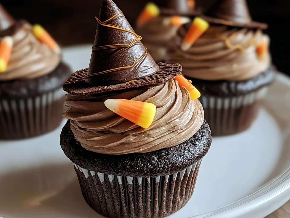 Witch Hat Cupcakes: 1 Spooky Treat - Witch Hat Cupcakes For - additional detail