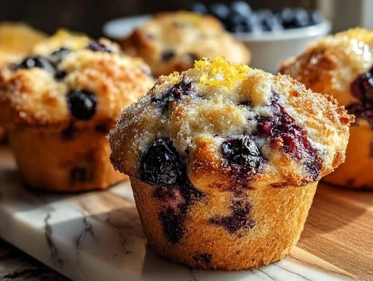 Zesty Blueberry Burst Muffins