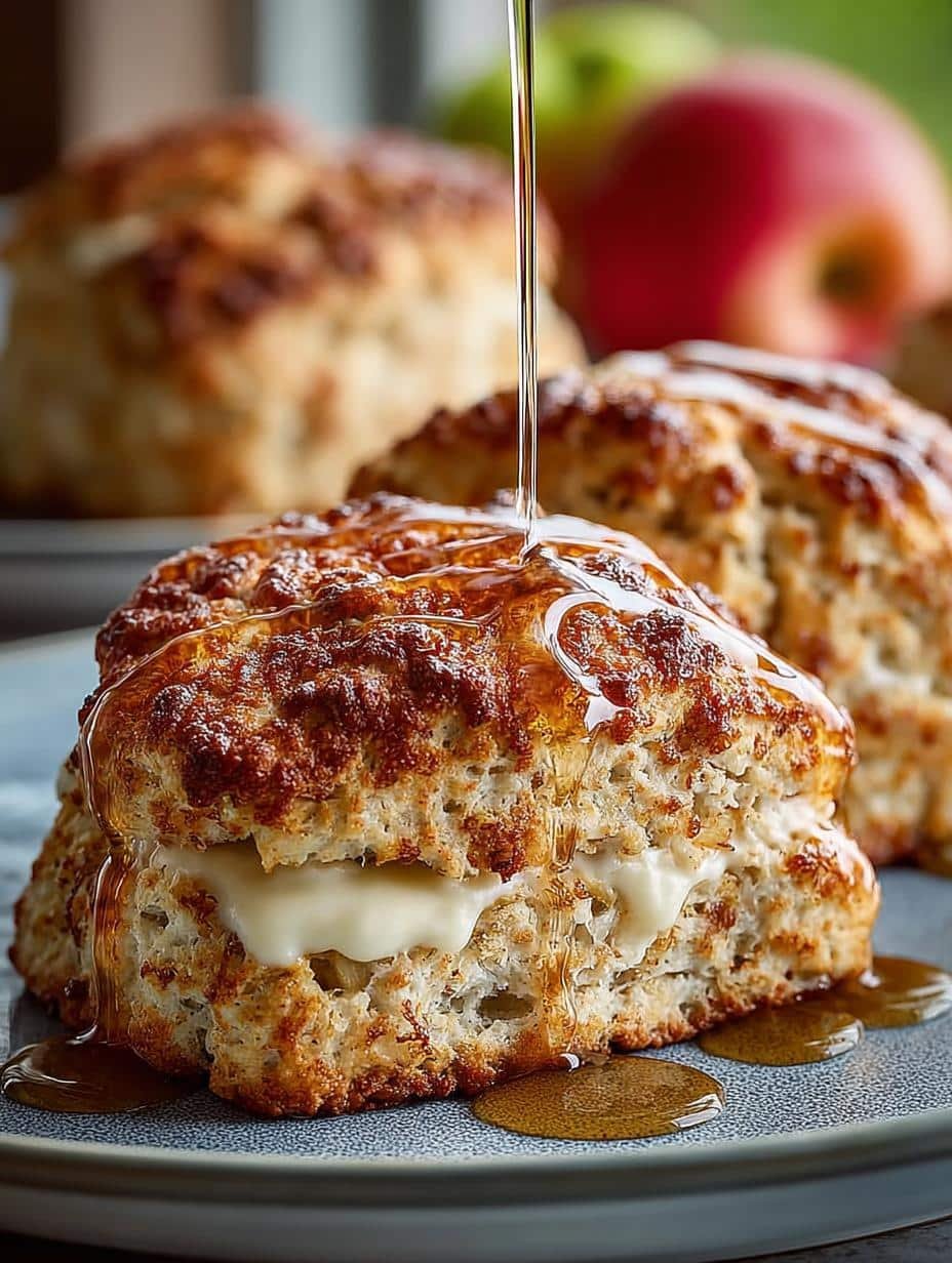 home 9 Apple Scones with Maple