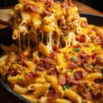 Bacon Cheeseburger Pasta Bake