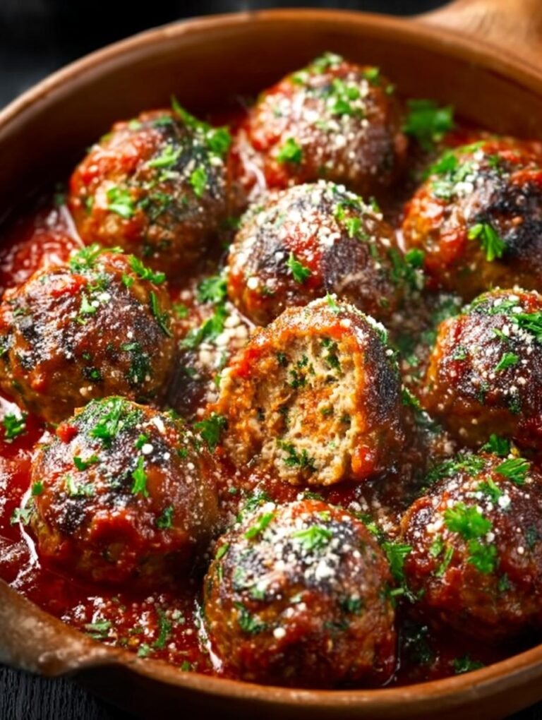 Baked Italian Meatballs Incredible