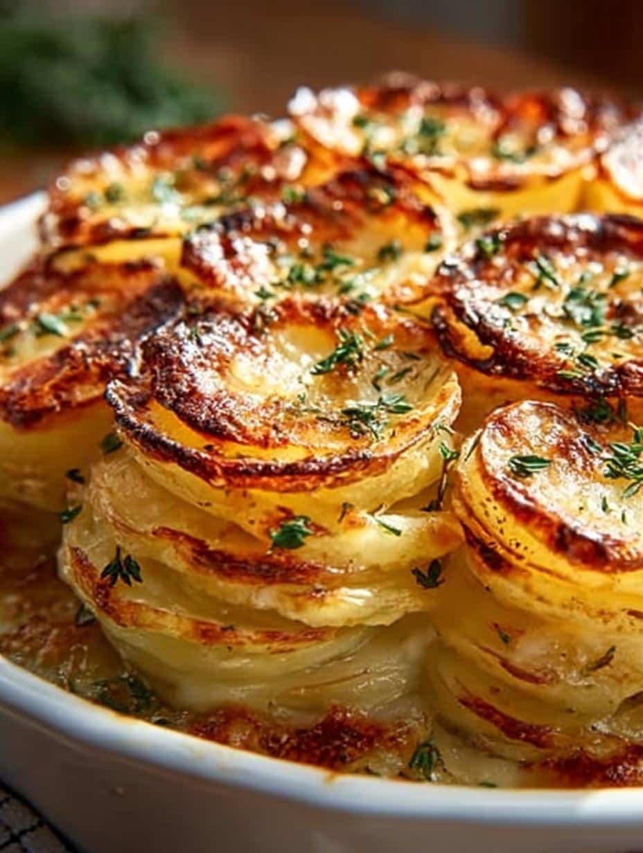 Cheesy Mini Gratin Dauphinois: 12 Irresistible Stacks - Cheesy Mini Gratin Dauphinois - main visual representation
