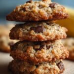 Chewy Banana Oatmeal Cookies