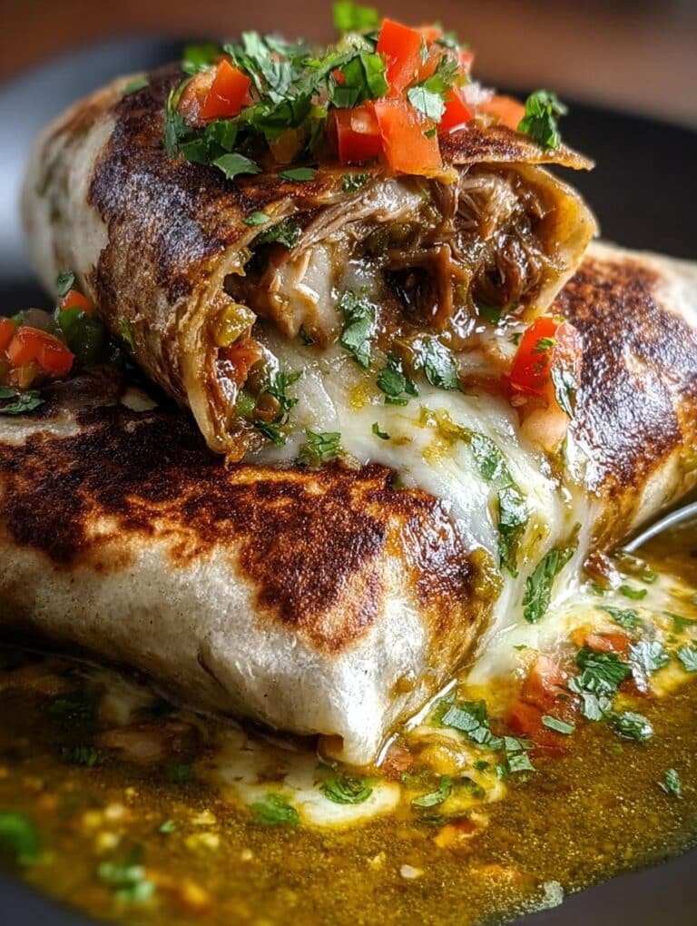 Chili Verde Hatch Burritos