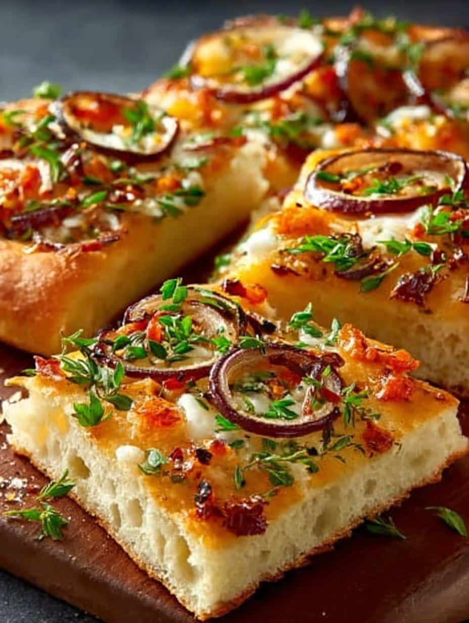 Chipotle Focaccia with Garlic
