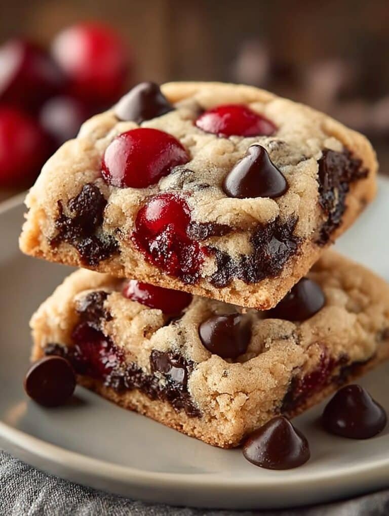 Chocolate Chip Maraschino Cherry