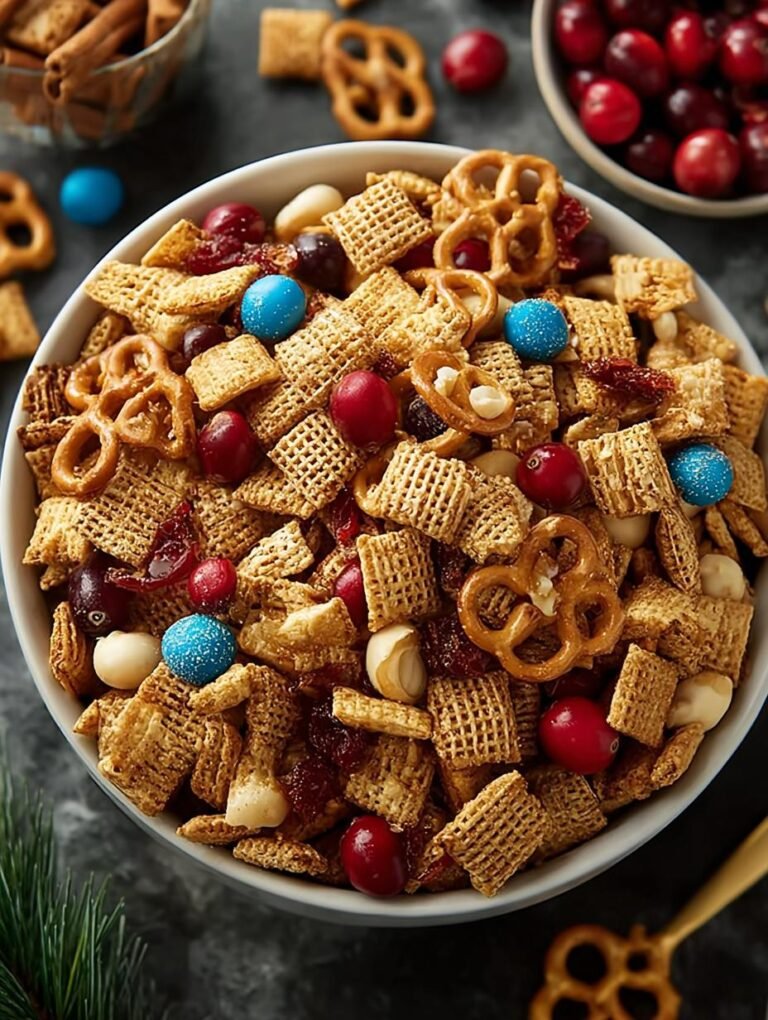 Christmas Crack Chex Mix