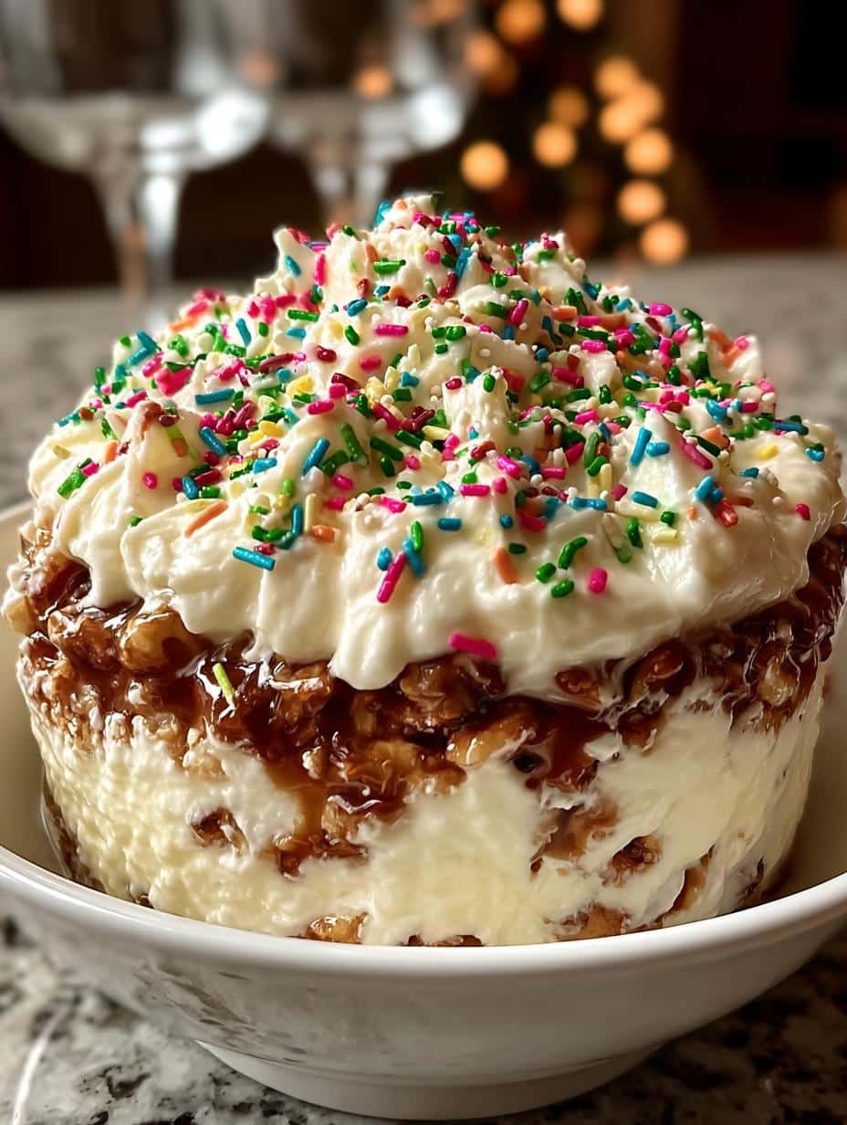 Irresistible Christmas Tree Cake Dip for Holiday Fun - Christmas Tree Cake Dip - additional detail