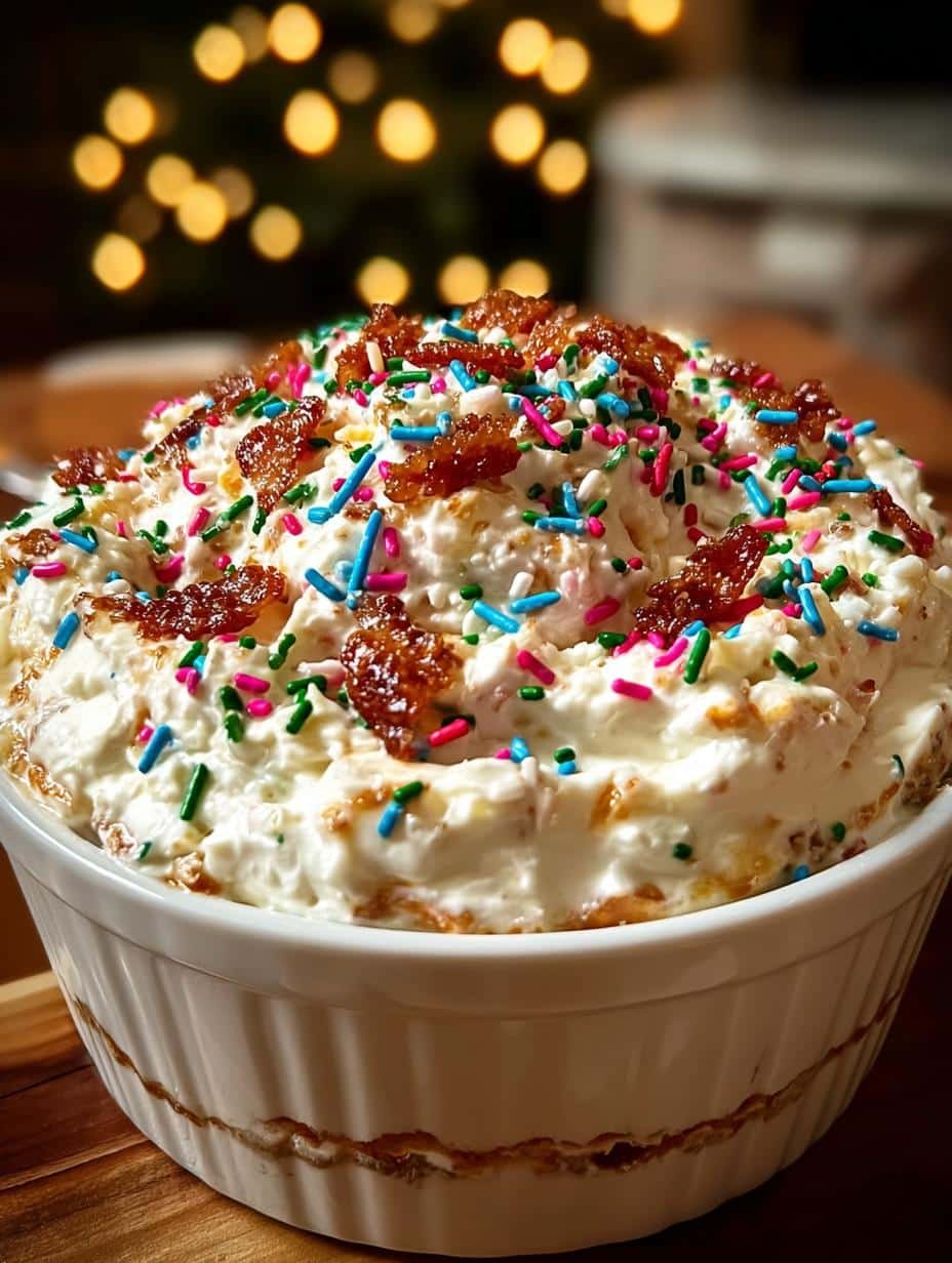 Christmas Tree Cake Dip