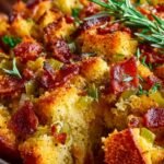 Cornbread Stuffing with Bacon