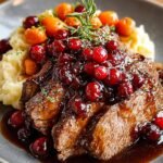 Cranberry Balsamic Roast Beef