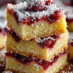 Cranberry Lemon Bars Refreshing