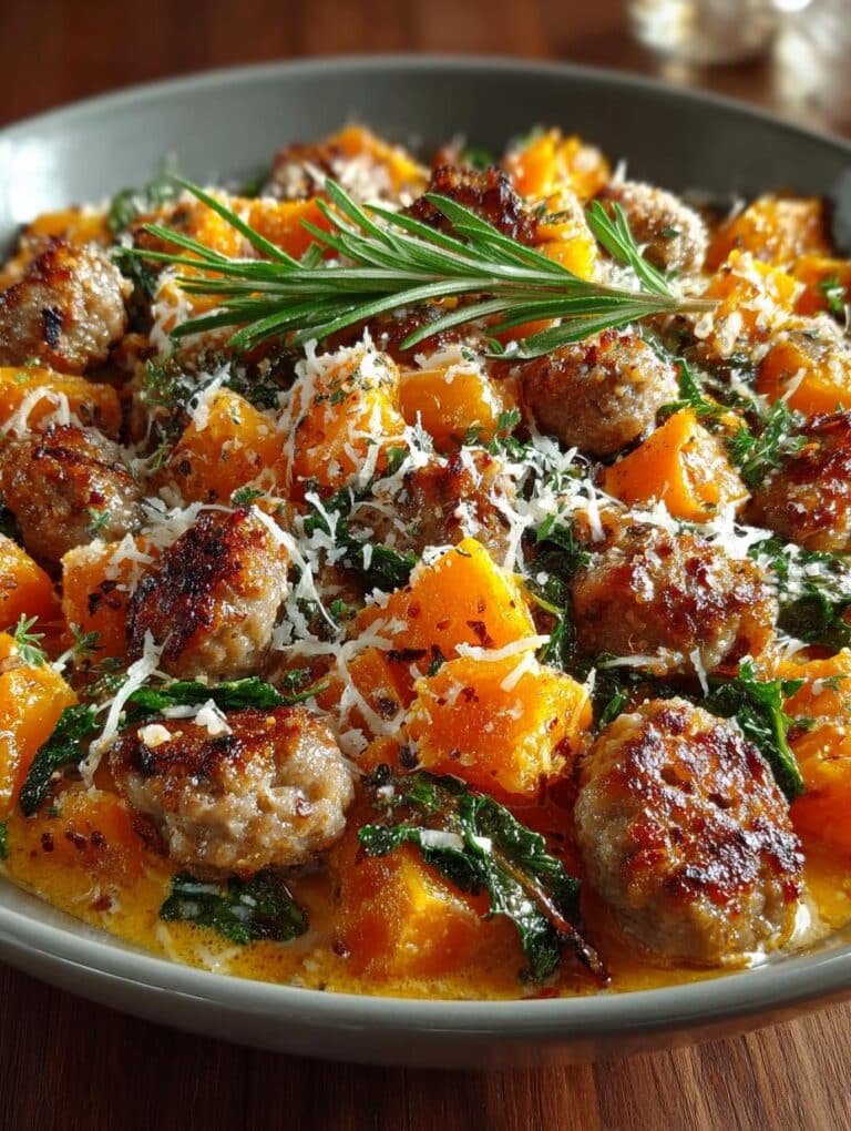 Creamy Butternut Squash Sausage