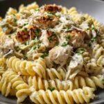 Creamy Chicken Artichoke Pasta