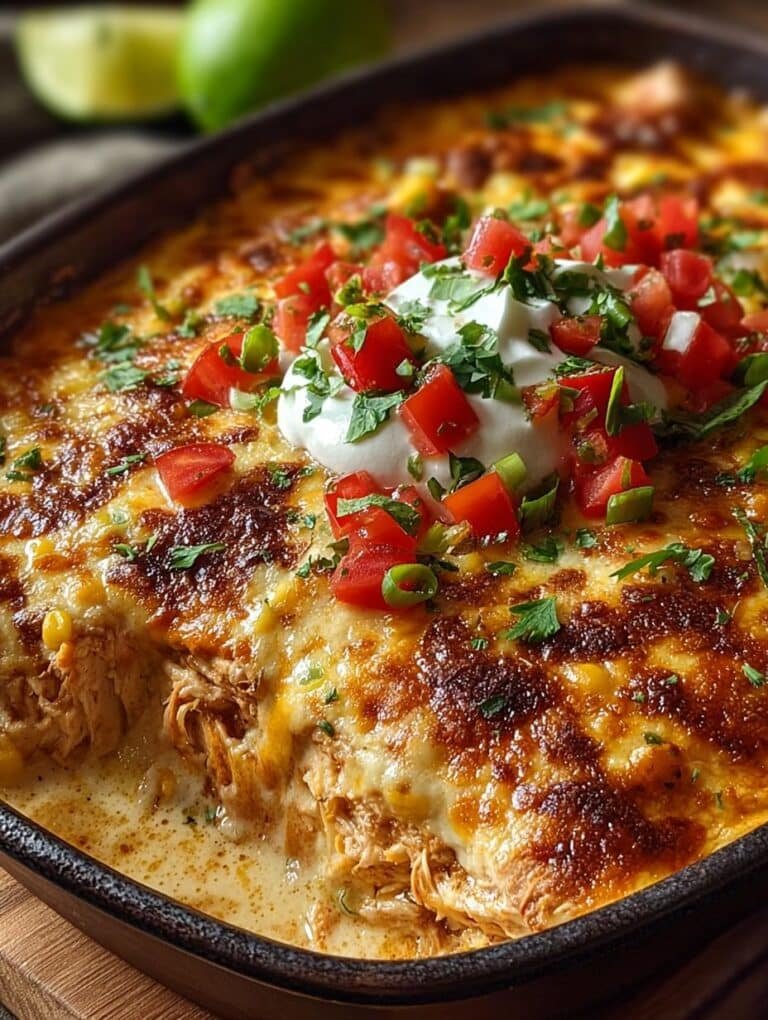 Creamy Chicken Enchilada Comfort