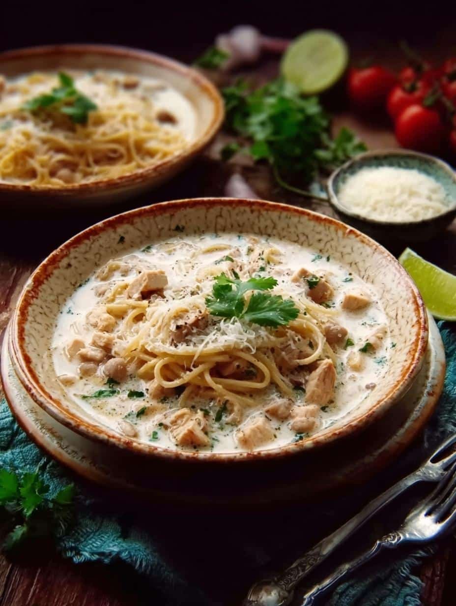 Delicious Creamy White Chicken Chili Recipe - Creamy White Chicken Chili - additional detail
