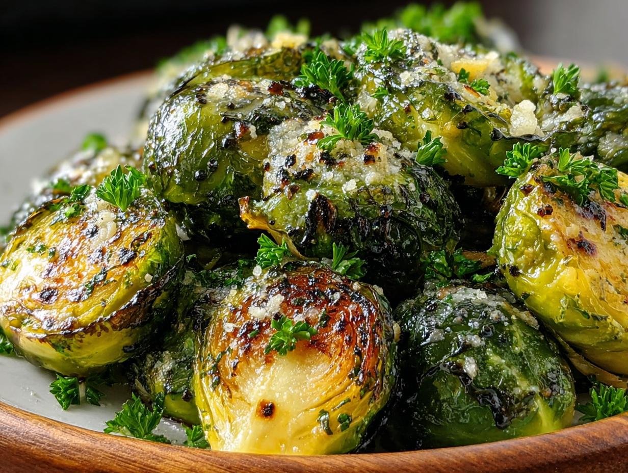 Crispy Garlic Butter Roasted