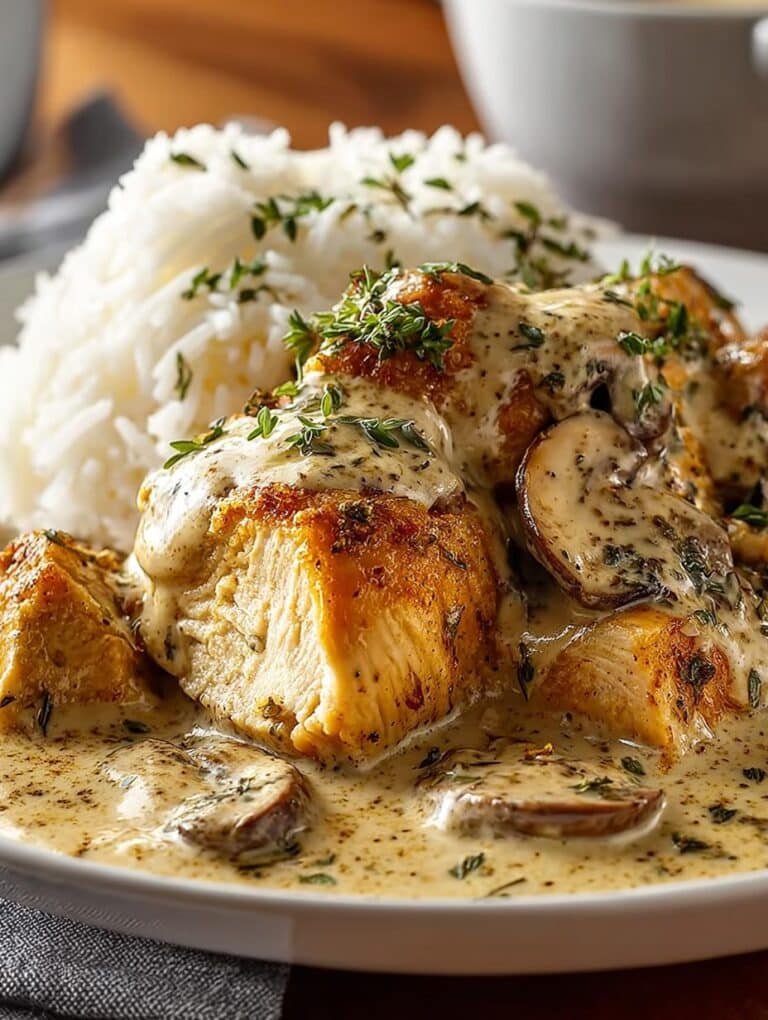 Crockpot Chicken Gravy Dinner