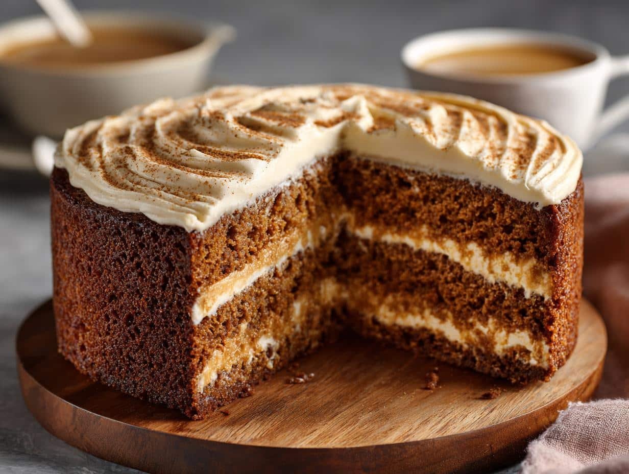 Decadent Dirty Chai Spice Cake: 1 Amazing Recipe - Dirty Chai Spice Cake - additional detail