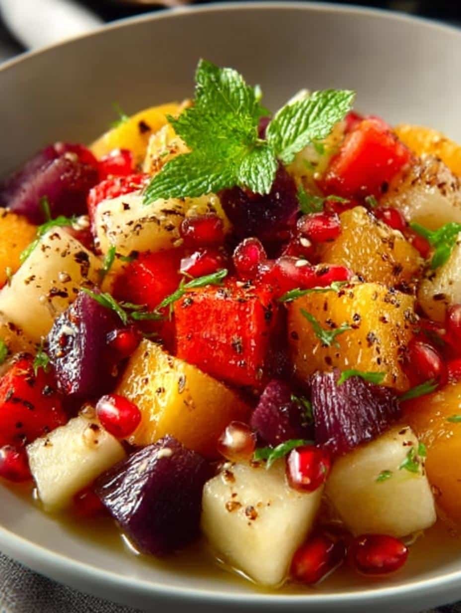 Fall Fruit Salad For