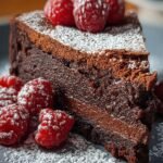 Flourless Chocolate Cake Fudgy