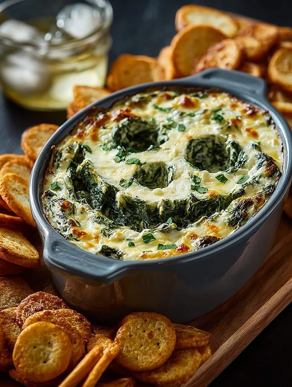 Franken Spinach Monster Dip: 5 Spooky Treats for Halloween - Franken Spinach Monster Dip - main visual representation