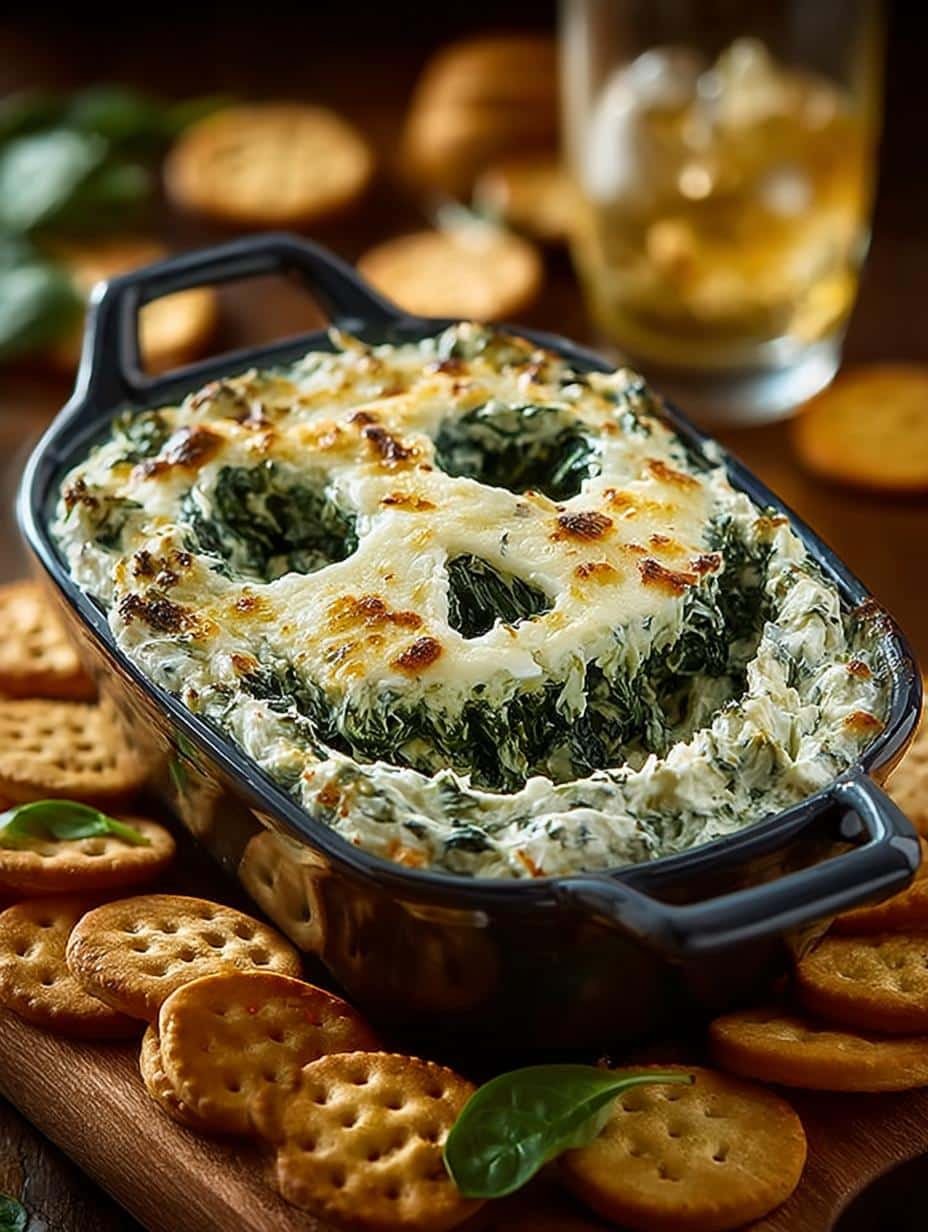 Franken Spinach Monster Dip