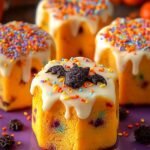 Funfetti Halloween Mini Cakes