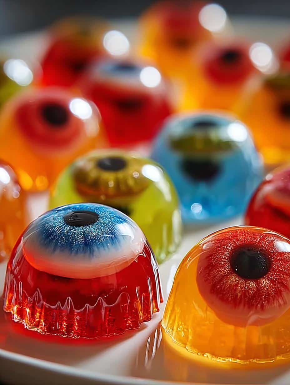 Halloween Eyeball Jello Shots