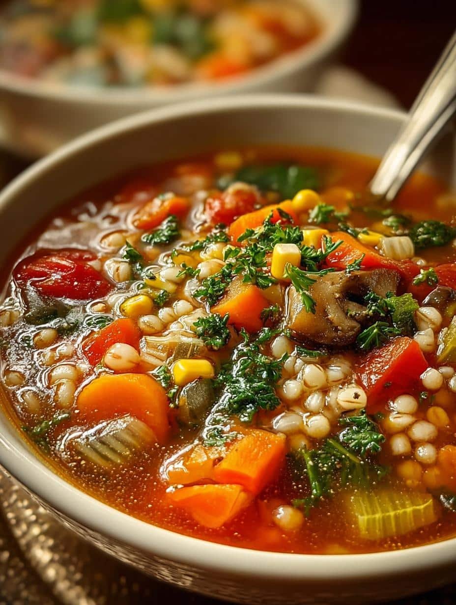 Hearty Vegetable Barley Soup: 7 Reasons to Love It - Hearty Vegetable Barley Soup - additional detail