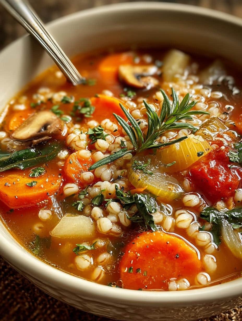 Hearty Vegetable Barley Soup