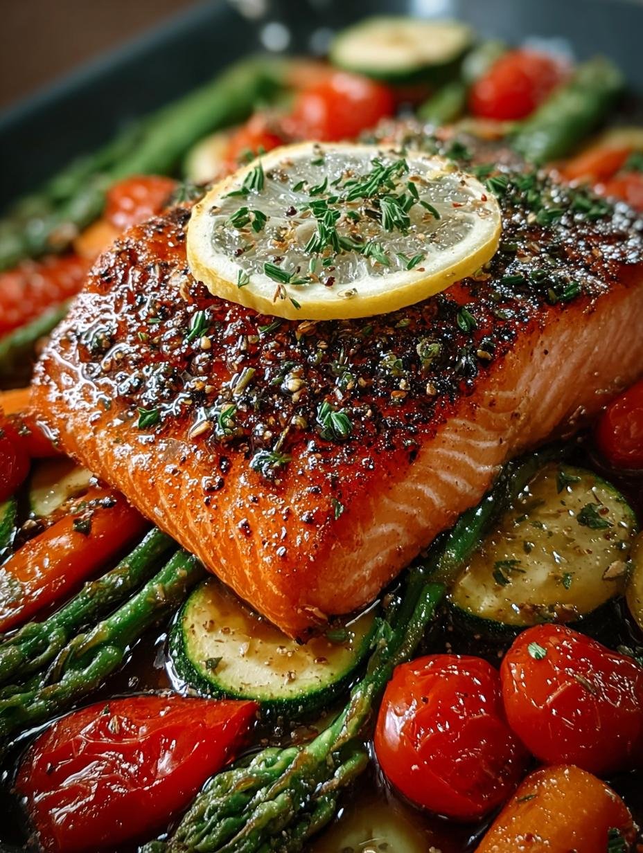 Honey Garlic Salmon Veggies: A Sweet & Savory Delight - Honey Garlic Salmon Veggies - main visual representation