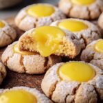 Lemon Curd Thumbprint Cookies