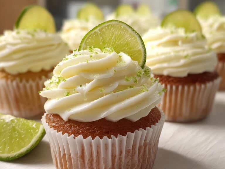 Margarita Cupcakes Lime Frosting
