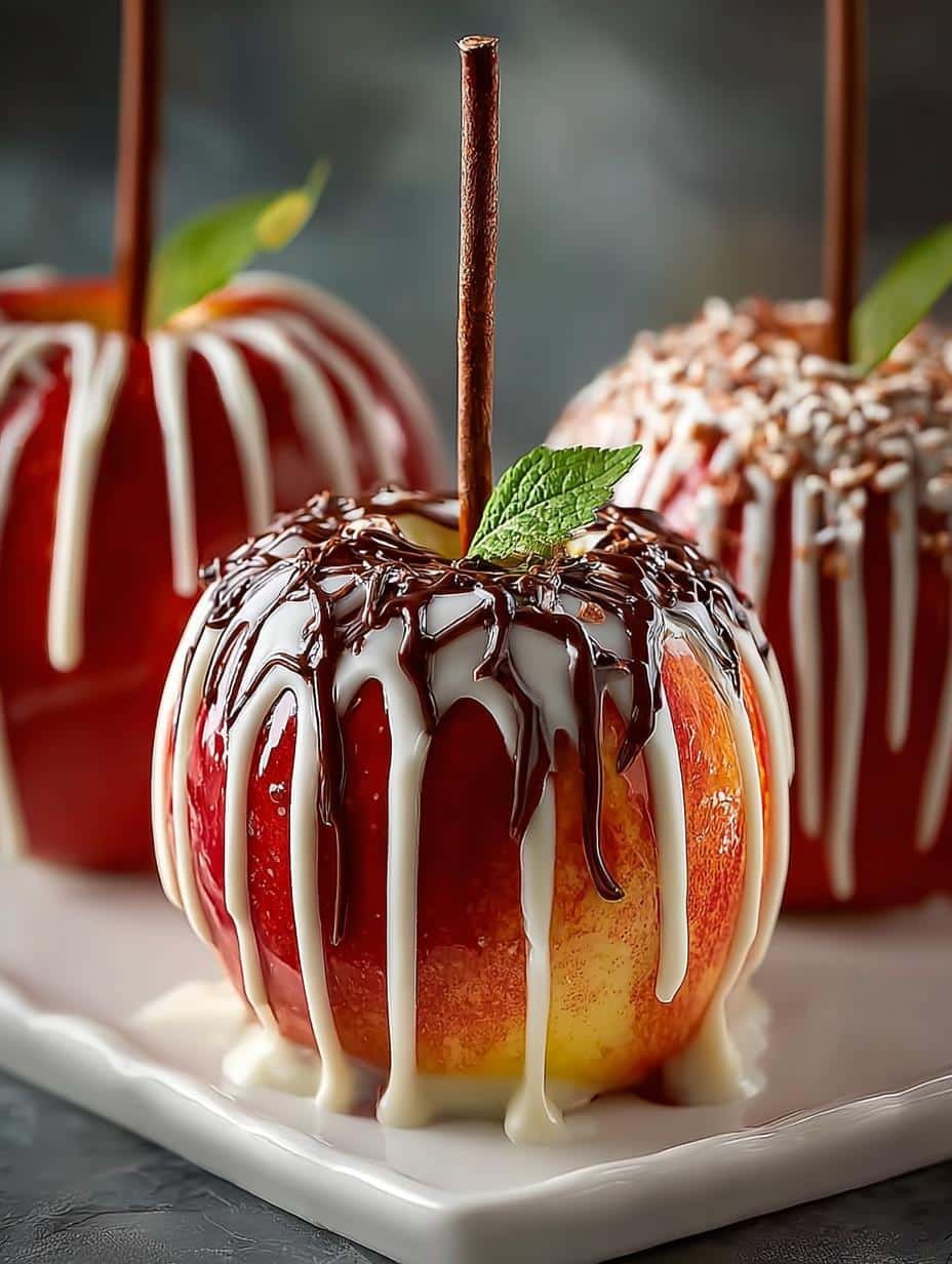 Marshmallow Dipped Apples Fun