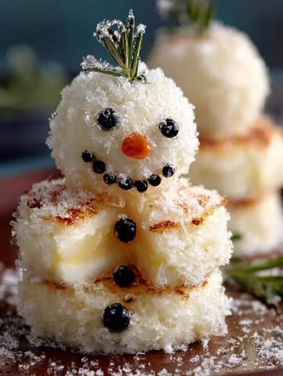 Mini Melting Snowman Cheese: 12 Festive Treats to Delight - Mini Melting Snowman Cheese - main visual representation