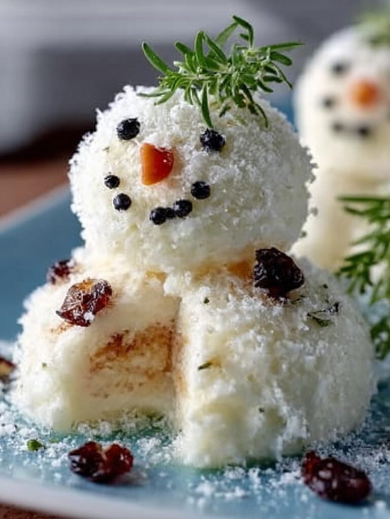 Mini Melting Snowman Cheese
