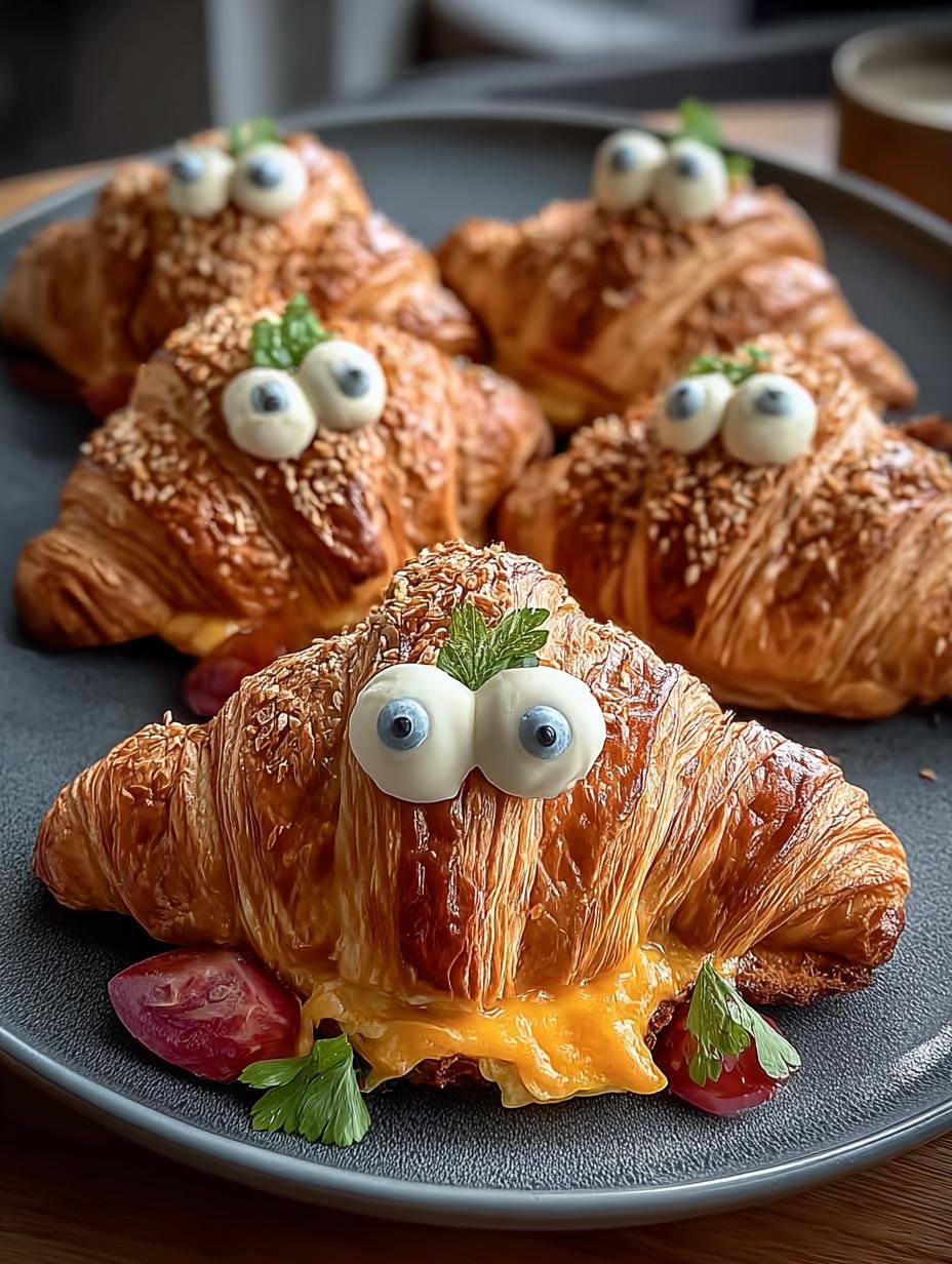 Delicious Monster Croissant: 4 Flaky Breakfast Treats - Monster Croissant - additional detail